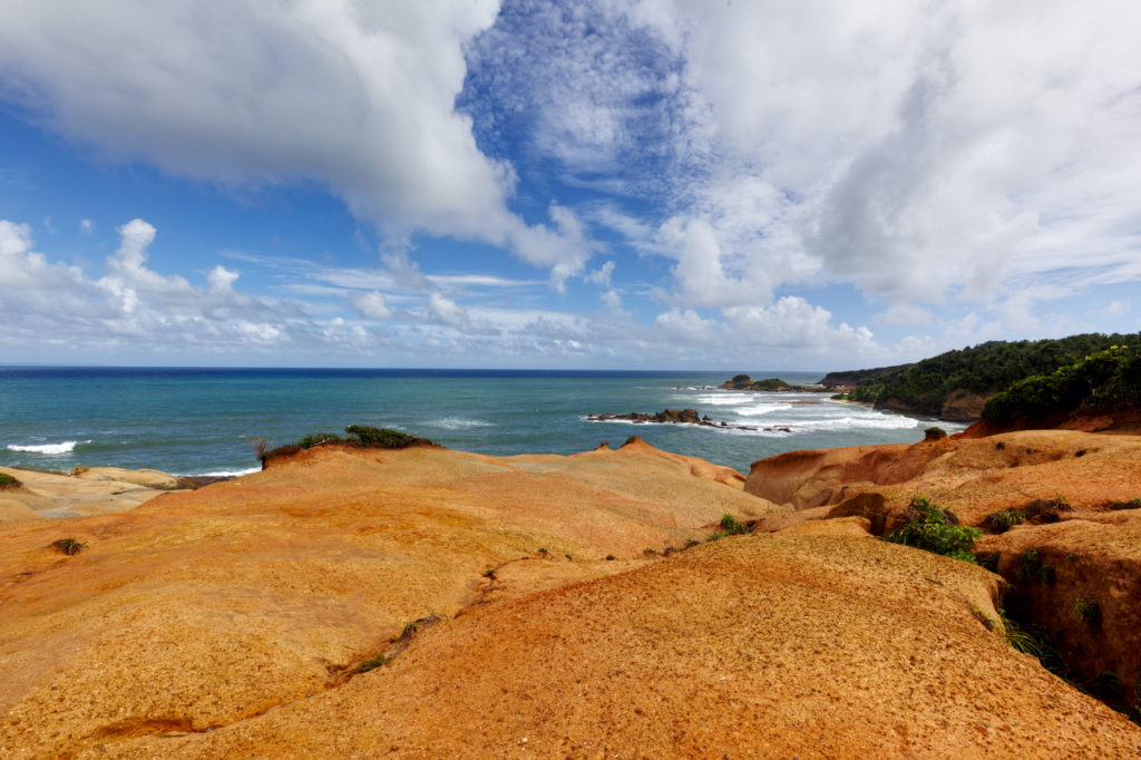 Red Rocks Dominica by Paul Crask