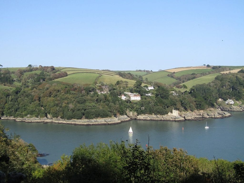 The River Dart, South Devon, Partonez