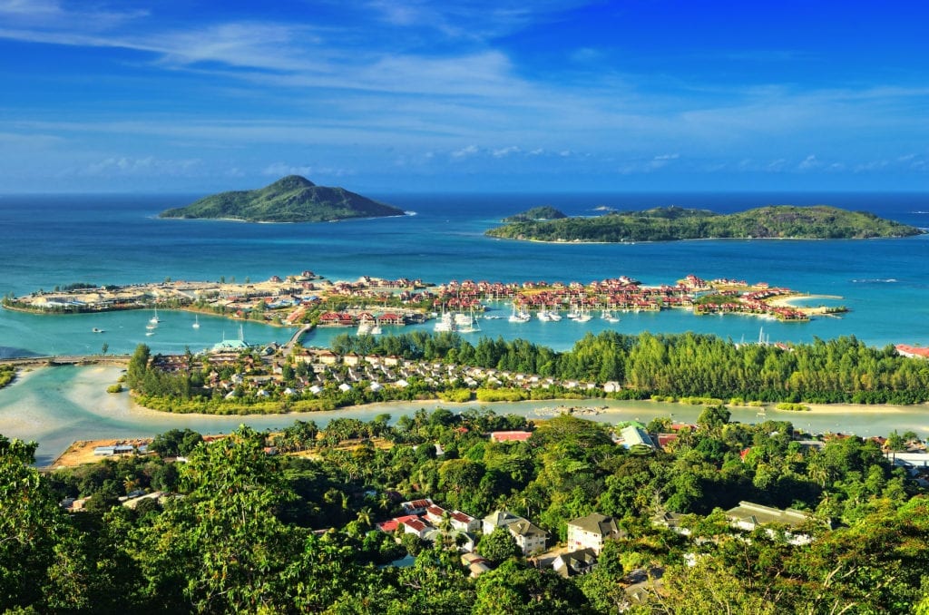 View from Victoria Mahe Island Seychelles by Oleg Znamenskiy Shutterstock