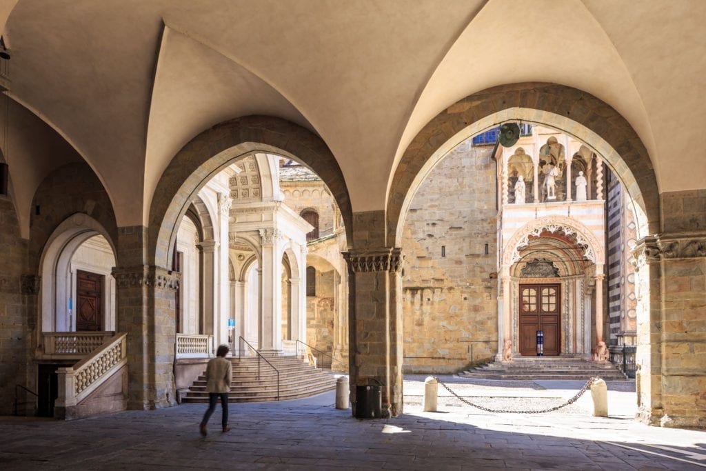 The Piazza Vecchia, Bergamo, Italy, Julian Elliott 