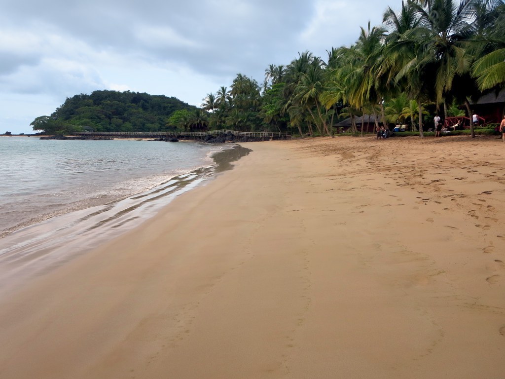 Bom Bom Island Beach Resort Sao Tome Principe by David Stanley Wikimedia