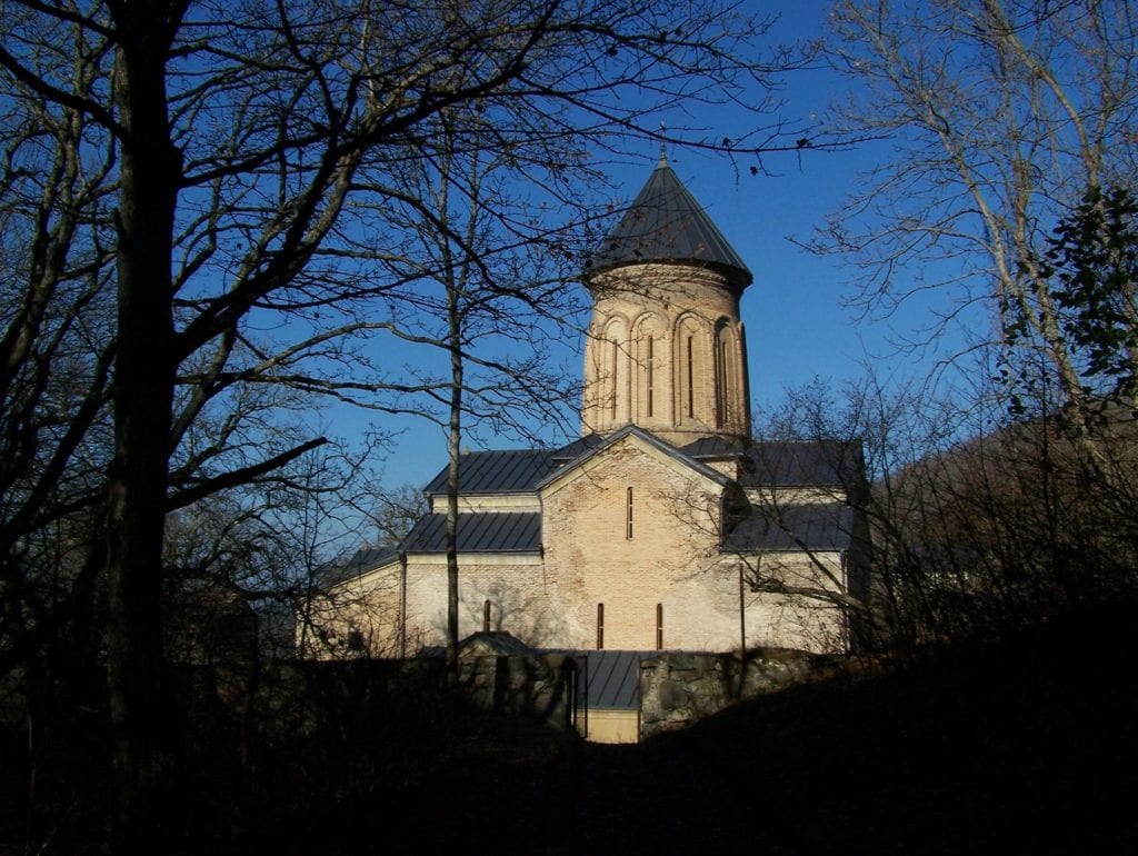St Nicholas Orthodox Church Kintsvisi Monastery Georgia by Arkaitz1964 Wikimedia Commons