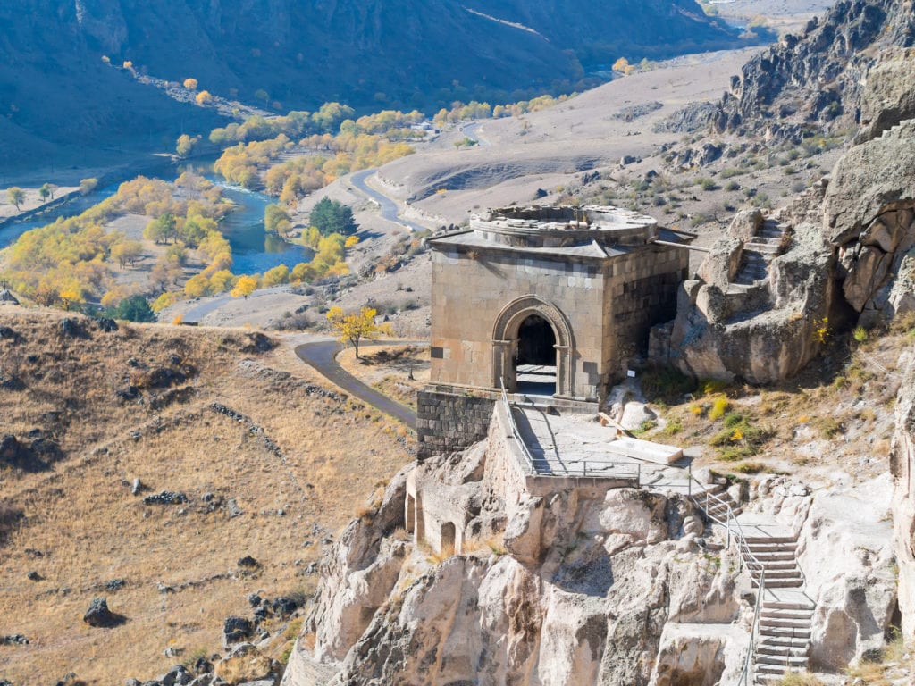 Vardzia Cave city Monasteries Georgia by Magdalena Paluchowska Shutterstock