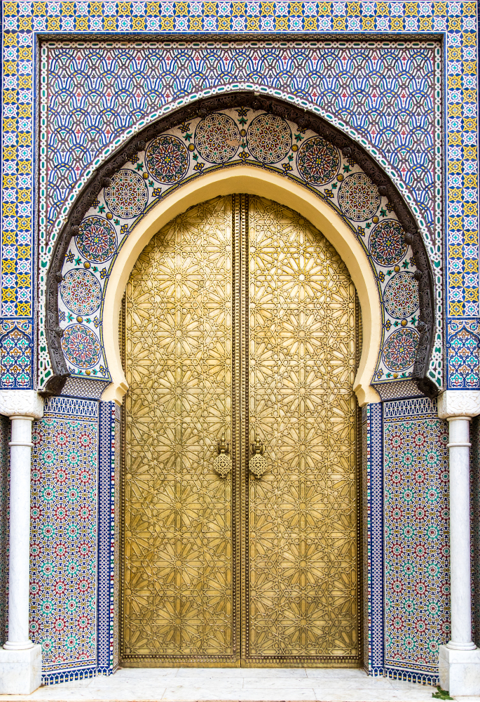 Gate Royal Palace Fez Bharat Patel