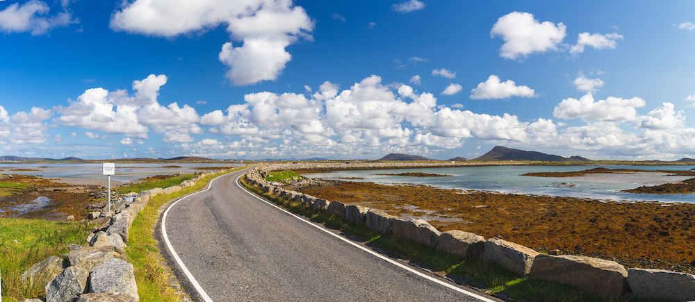 Berneray Causeway Outer Hebrides by EyesTravelling Shutterstock