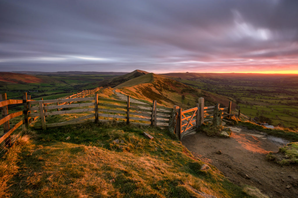 Mam Tor Peak District by Daniel Kay Shutterstock outdoor activities britain