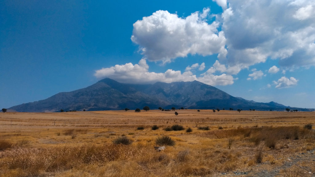 Mount Fengari Samothrace Norther Greece by tombisim Shutterstock