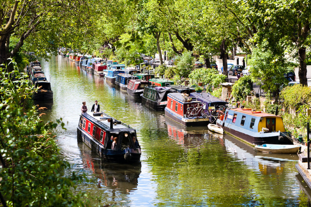 Regent's Canal London by Will Rodrigues Shutterstock