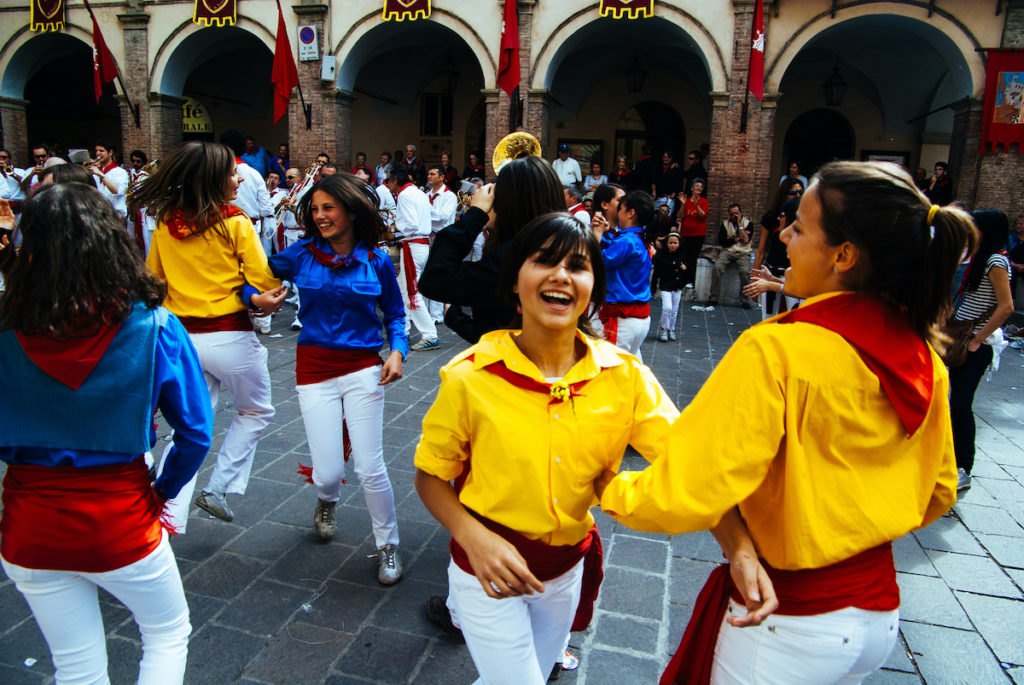 Feast of Ceri Gubbio Umbria LongJon Shutterstock