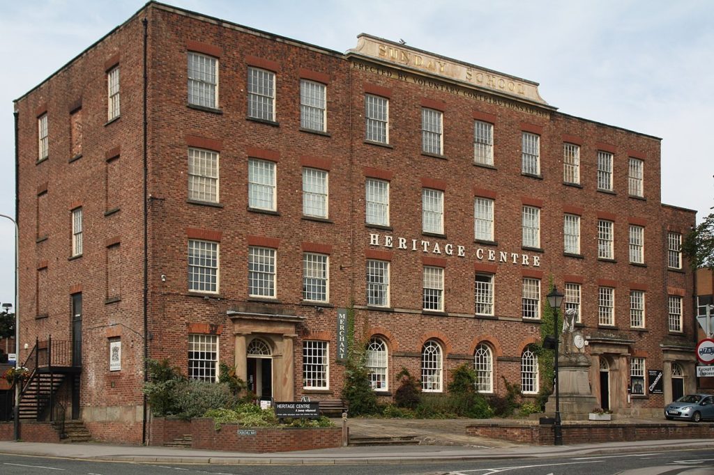 Old Sunday School, Macclesfield, Cheshire, Mike in Macc, Wikimedia Commons