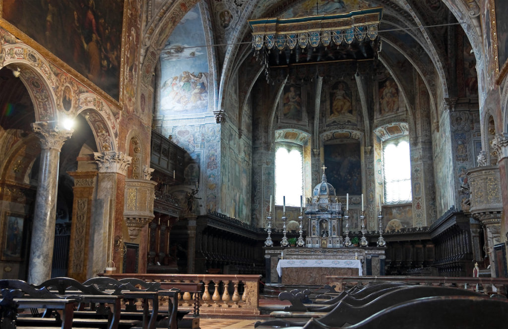 Basilica di San Pietro interior Perugia Umbria by Miti74 Shutterstock