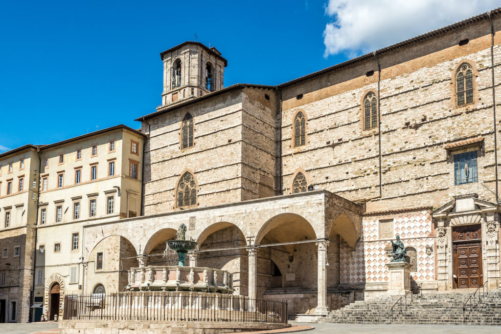 San Lorenzo Cathedral Perugia Umbria milosk50 Shutterstock