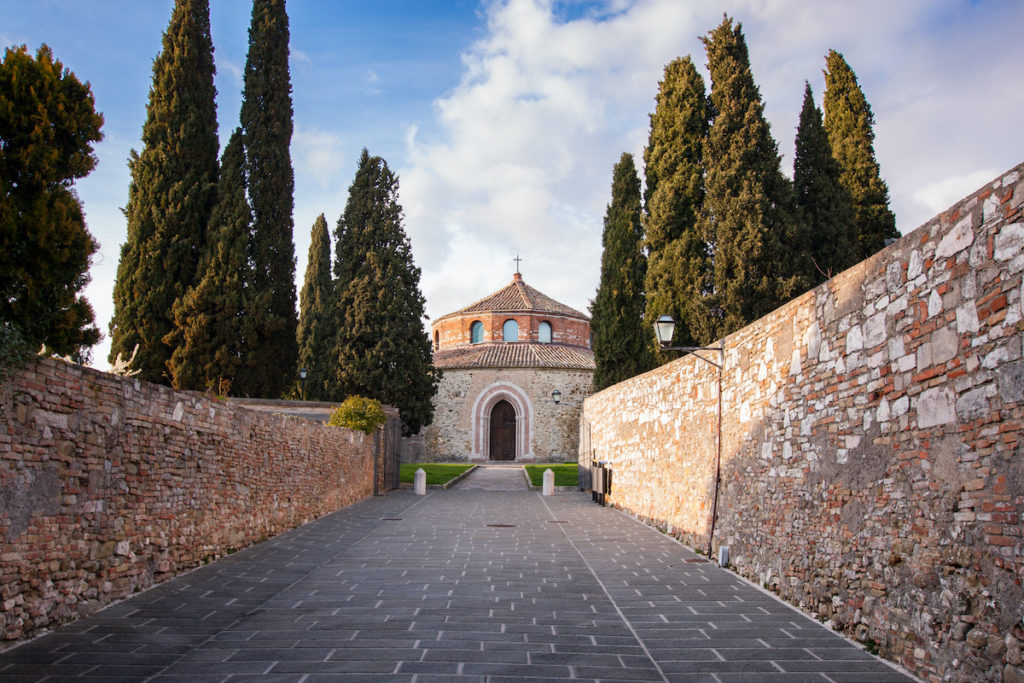 Tempio di San Michele Arcangelo Umbria by Cristina Jurca Shutterstock