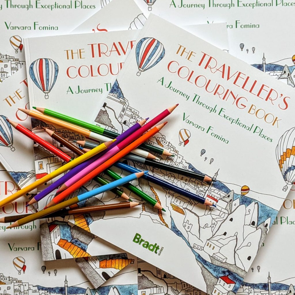 The Traveller's Colouring Book by Varvara Fomina