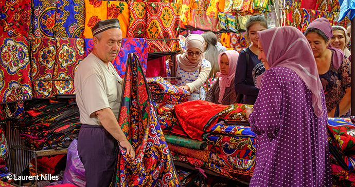 Suzani, Uzbekistan, Laurent Nilles world crafts