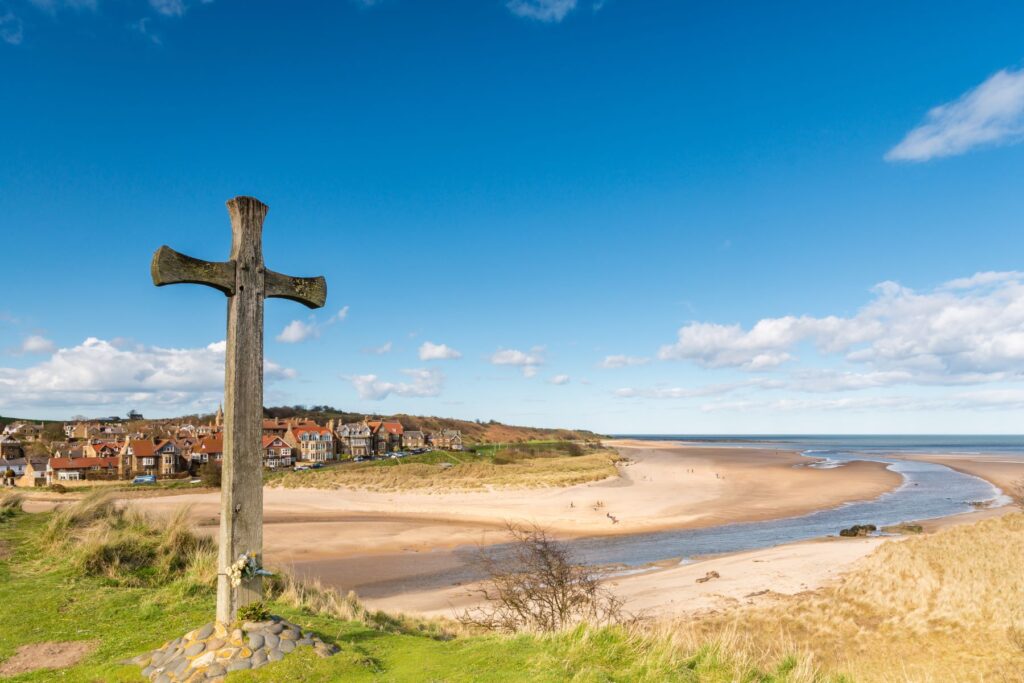 Alnmouth Northumberland beach