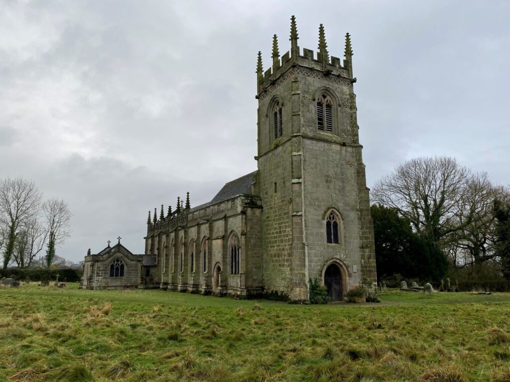 Battlefield church near Shrewsbury