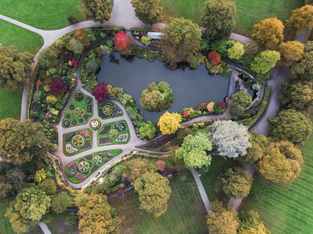 Quarry Park in Shrewsbury