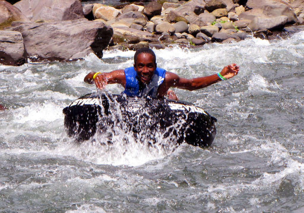 Tubing, Dominica by Paul Crask