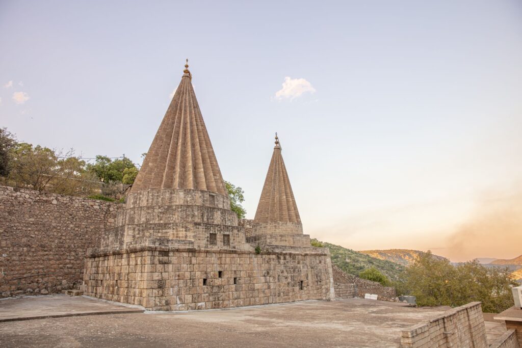 Lalish temple in Iraqi Kurdistan