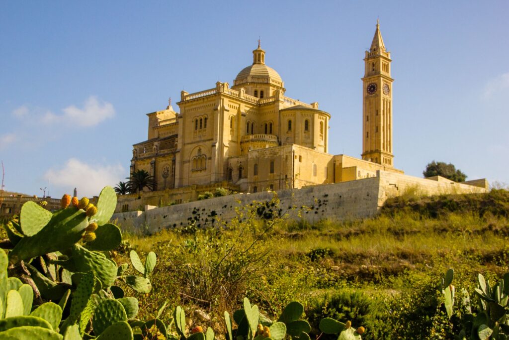 Sanctuary of Ta' Pinu, one of the finest churches in Europe