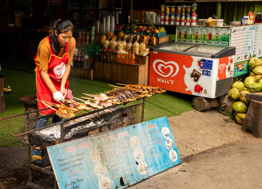 Food market, Luang Prabang, Laos © Bharat Patel