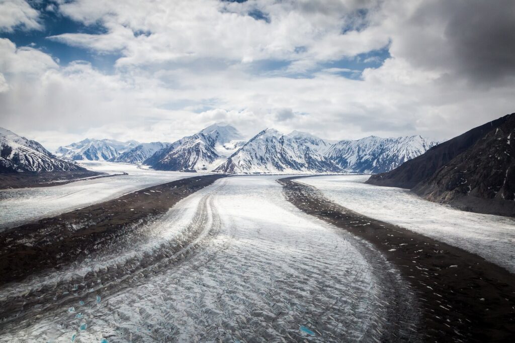 Yukon dog-sledding