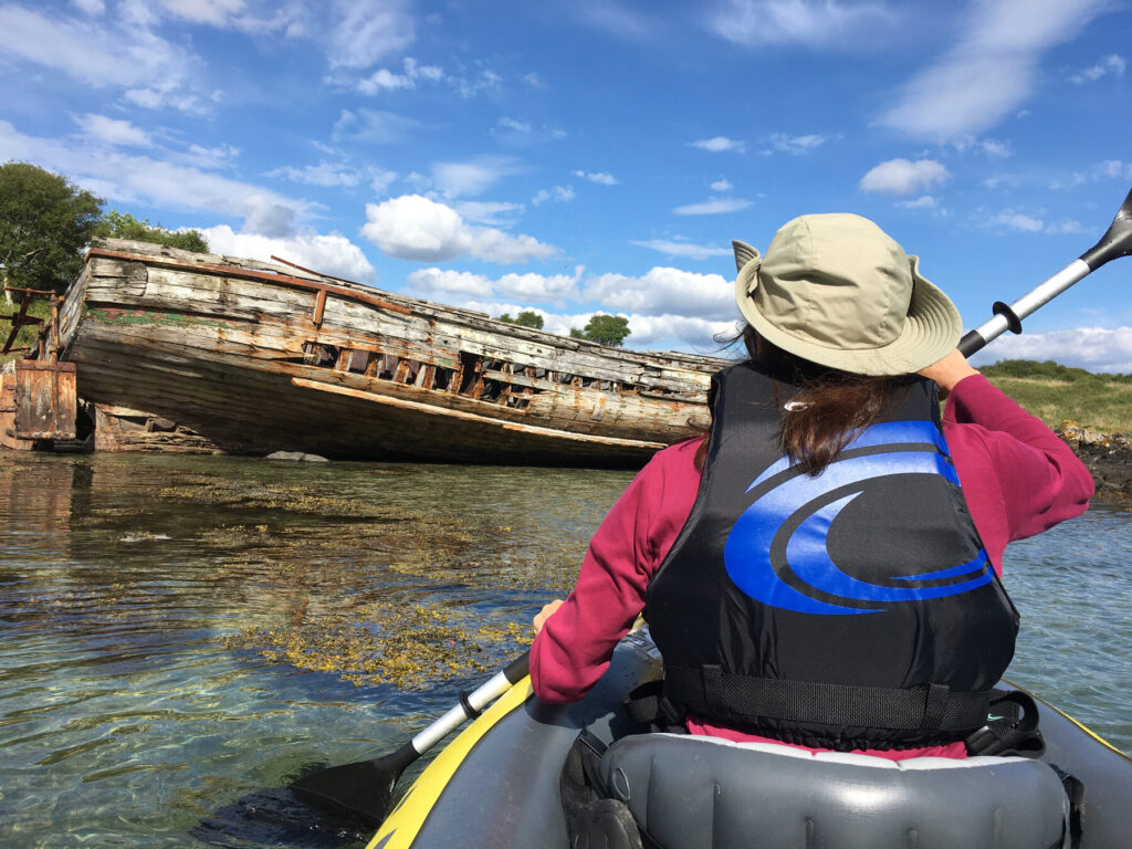 Kayaking Shuna William Gray