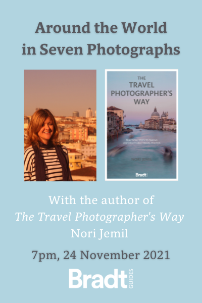 The Travel Club Talks: Around the World in Seven Photographs – 7pm, 24 November 2021