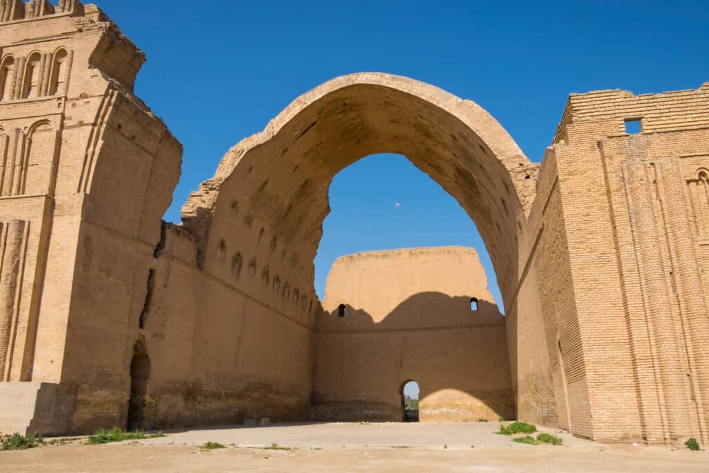 Arch at Ctesiphon in Iraq