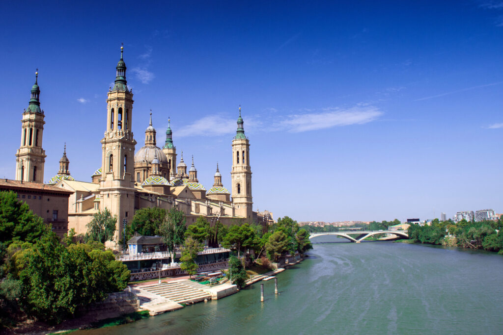 El Pilar Cathedral Zaragoza Camino Ignaciano pilgrimage 