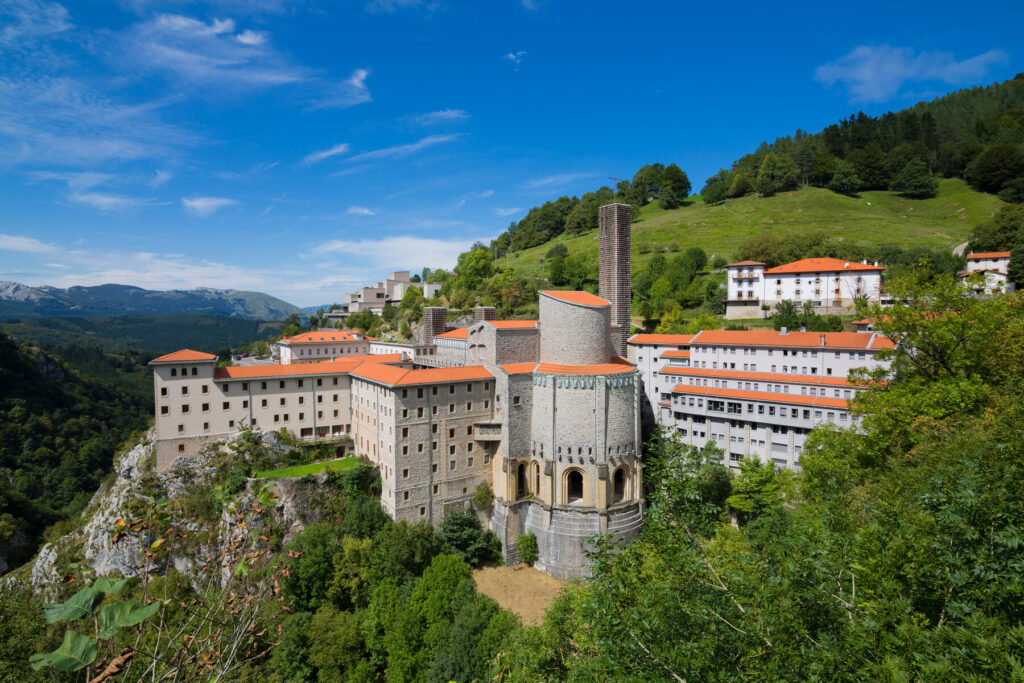 Sanctuary of Arantzazu Camino Ignaciano pilgrimage 