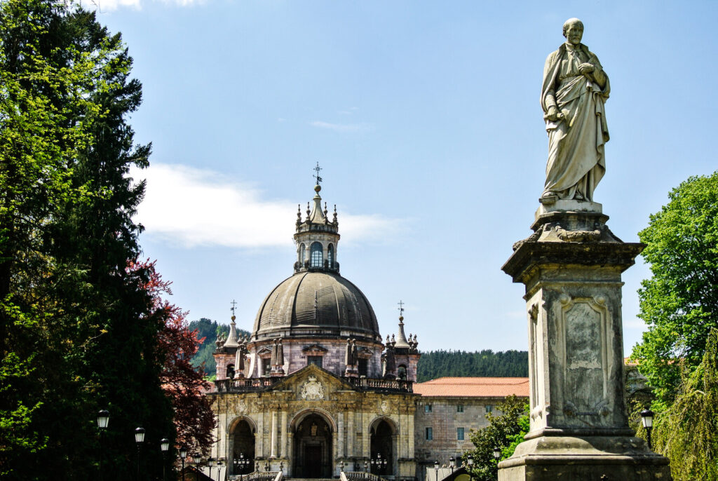 Sanctuary of Loyola Camino Ignaciano pilgrimage 