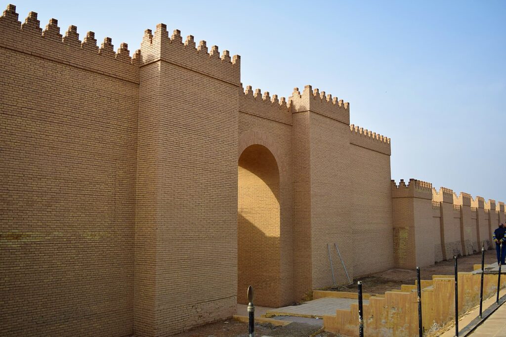 Babylon Processional Way Iraq