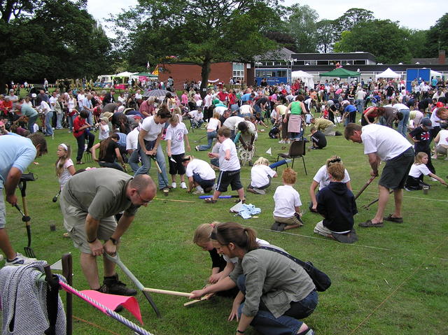 worm charming championships Cheshire England 