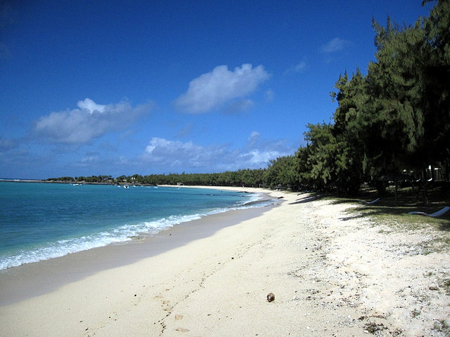Beach Rodrigues Mauritius 
