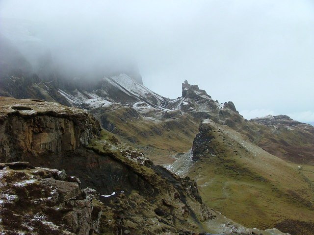 Quiraing loop winter walks Britain 