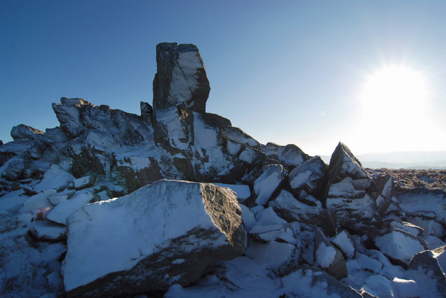 Stiperstones winter walks Britain 