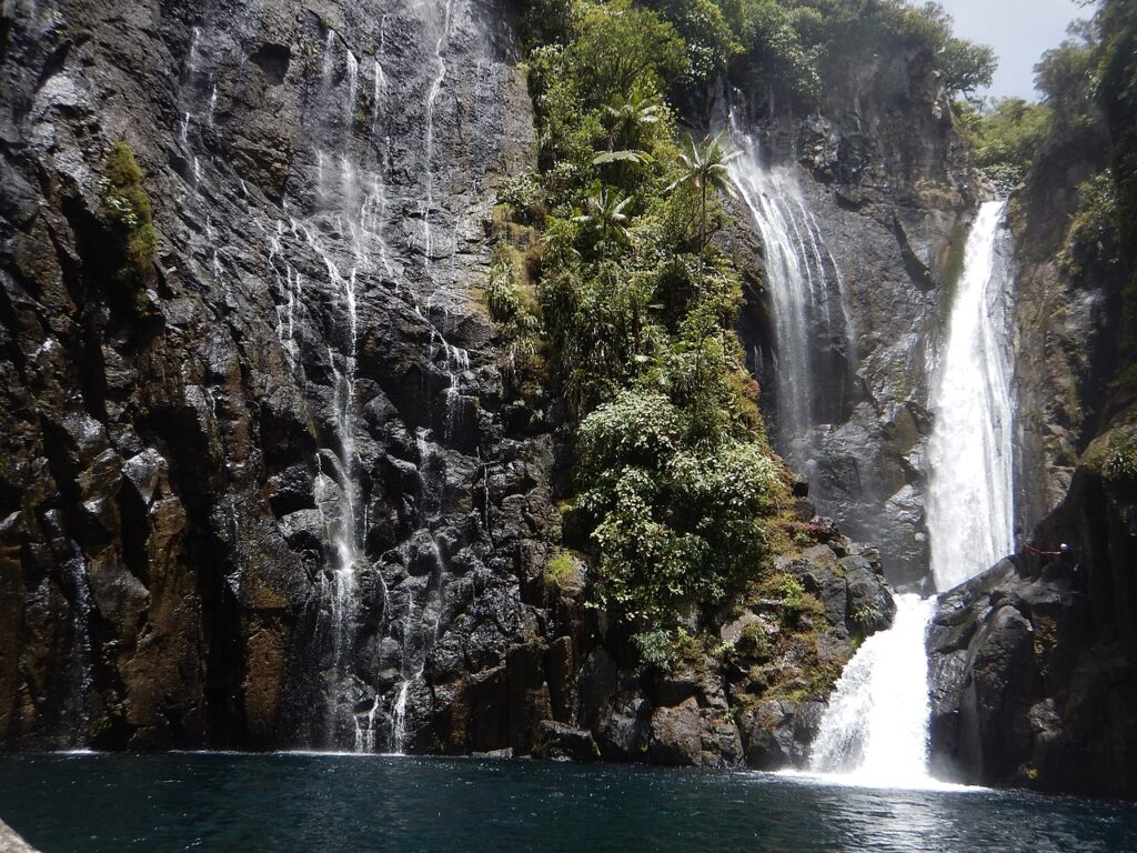 Takamaka canyon Reunion Mauritius 