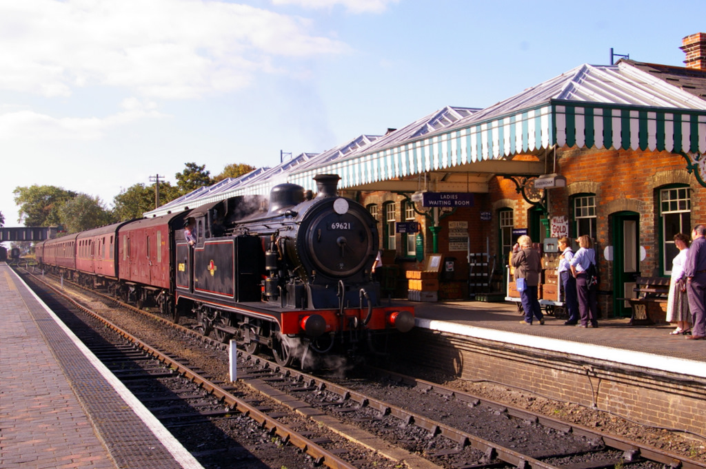 steam train Sheringham 