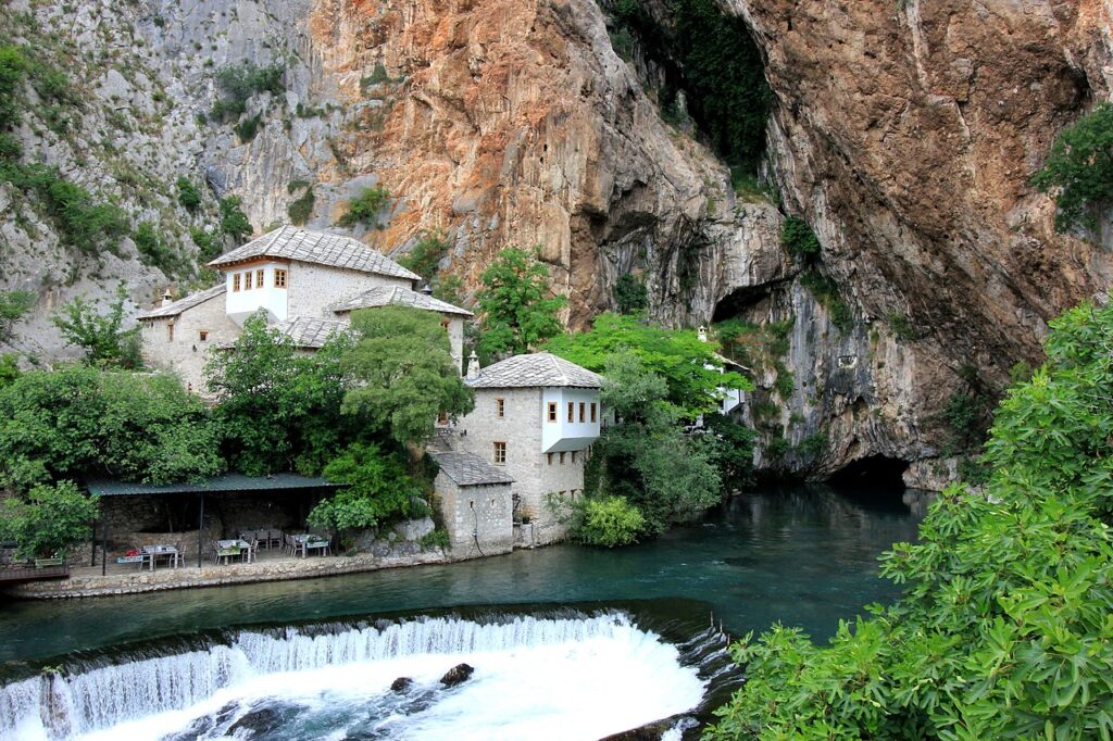 Blagaj Tekke Balkans architecture 