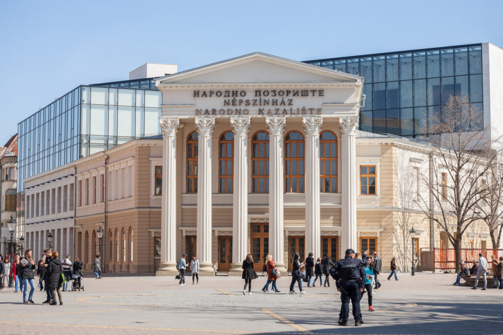 National Theatre Subotica architecture 