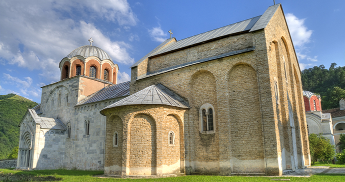 This image has an empty alt attribute; its file name is StudenicaMonastery_Serbia_Milan-Ljubisavljevic-Dreamstime.jpg