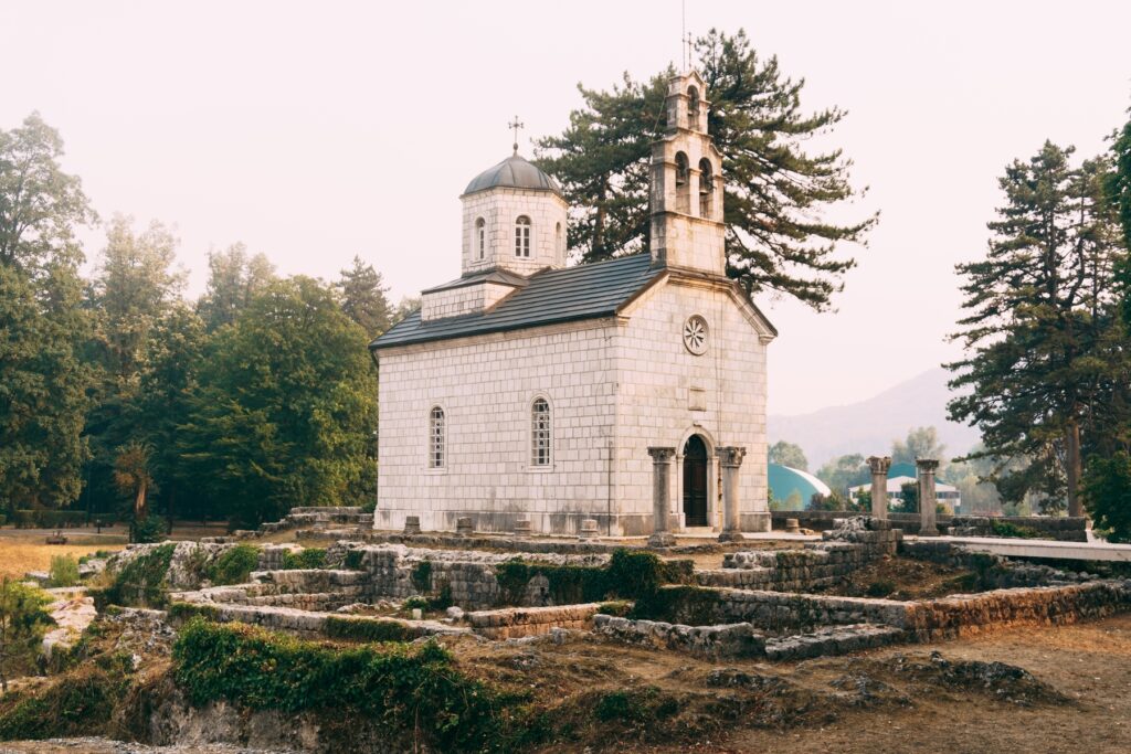 This image has an empty alt attribute; its file name is Cipur_Church_Cetinje_Montenegro_nadtochiy_Shutterstock-1024x683.jpg