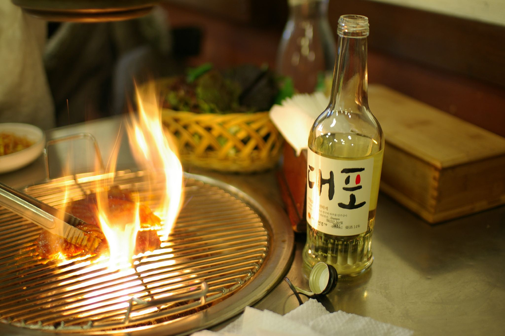 rice wine South Korea 