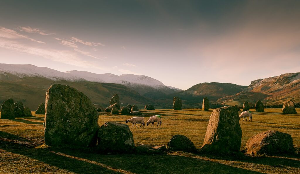 Castlerigg Cumbria stone circles 