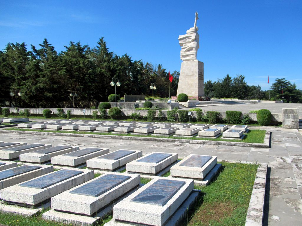 Martyrs' Cemetery Tirana Albania 