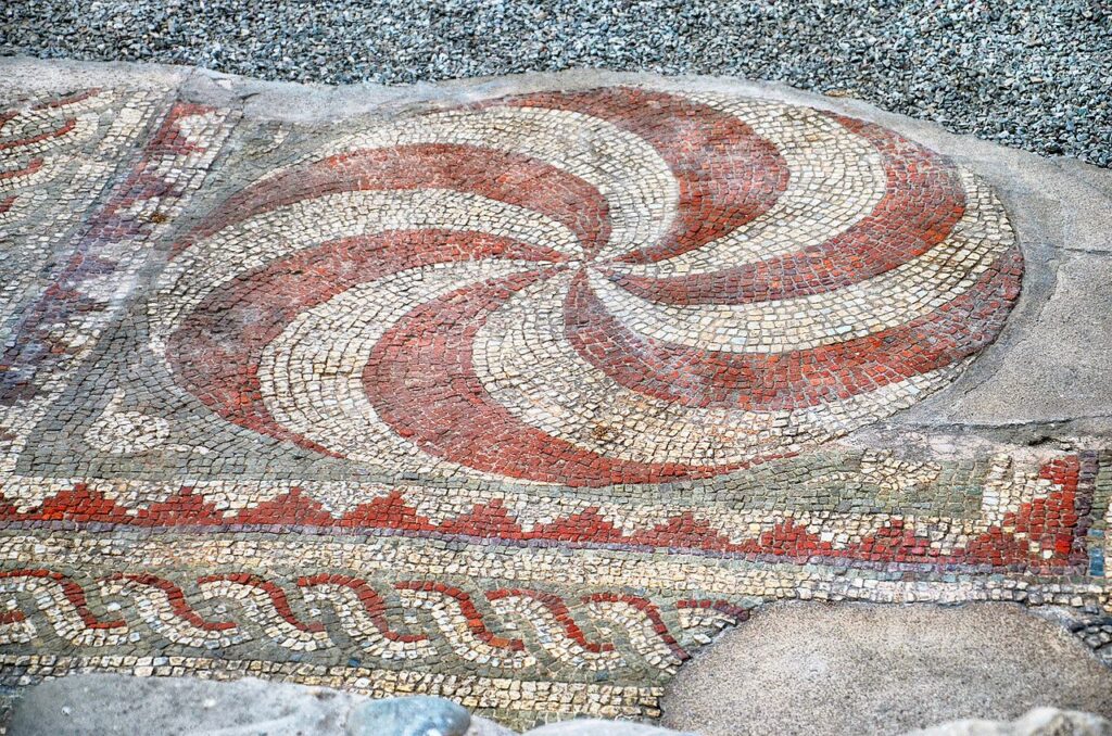 Tirana mosaic Albania 