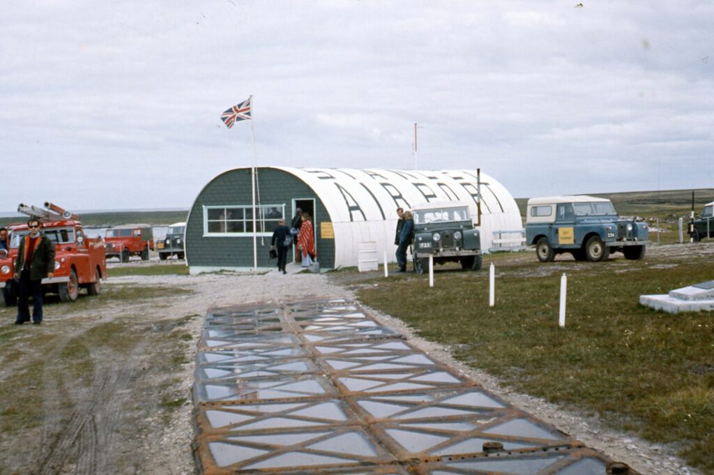 Stanley Airport Falklands Islands 