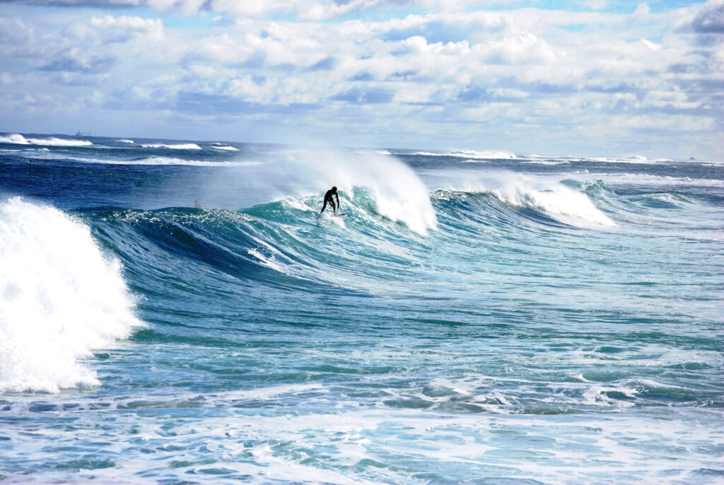 surfing Margaret River 